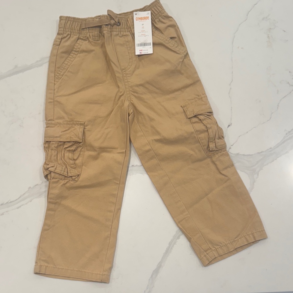 Gymboree Kids' Tan  3T Cargo Pants